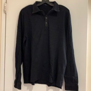 Men’s Ellie Tahari long sleeve Polo shirt